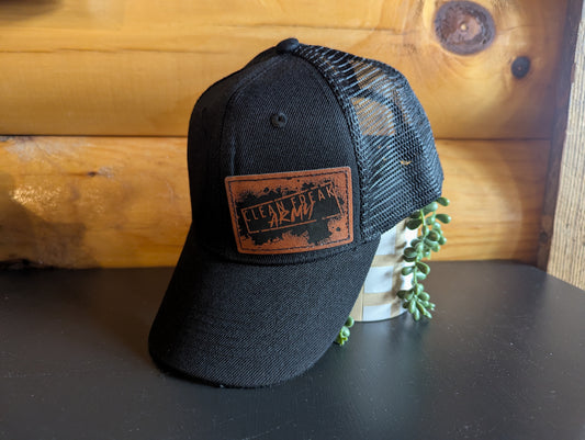 Clean Freak Army Square | Trucker Hat