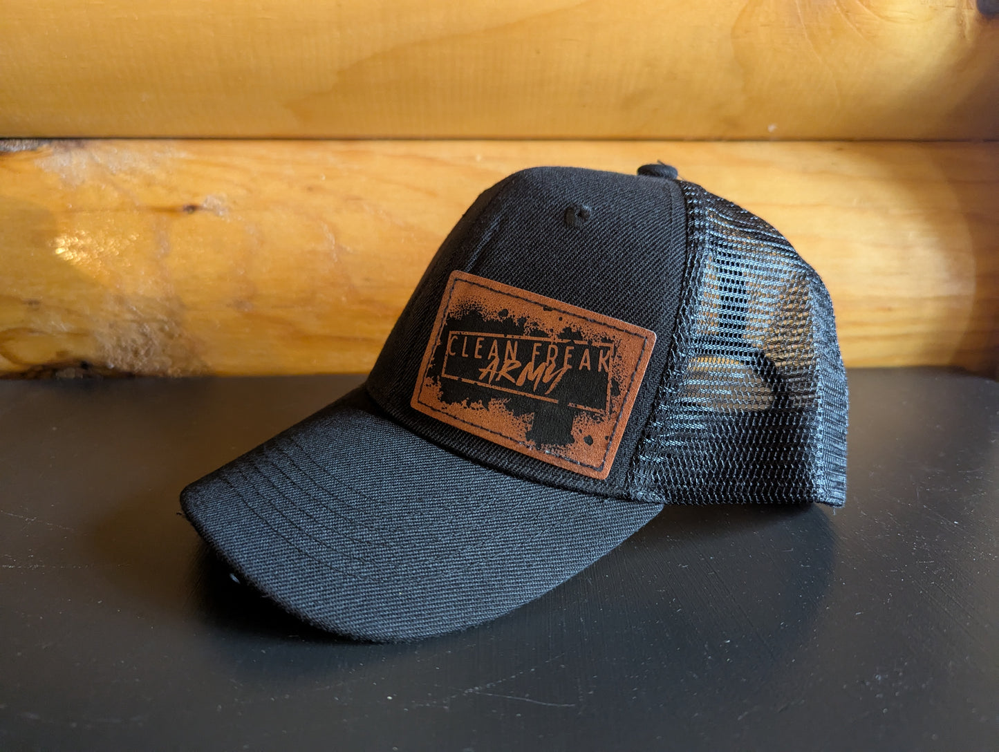 Clean Freak Army Square | Trucker Hat