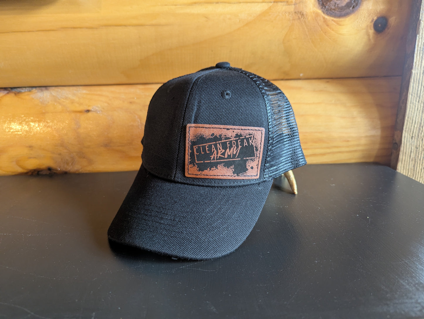 Clean Freak Army Square | Trucker Hat